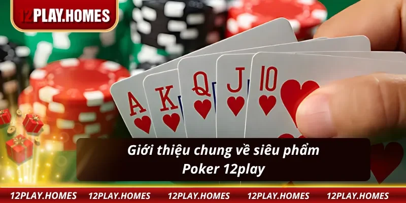 Giới thiệu chung về siêu phẩm Poker 12play